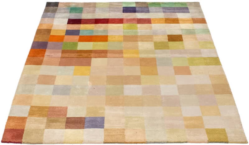 Teppich Multicolor Pixel Seide | ca. 120 x 160 cm – Detailbild 2 – jetzt kaufen bei Lifetex.eu