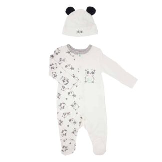 BABY CORNER Unisex Baby Schlafanzug "Panda" mit Reißverschluss – jetzt kaufen bei Lifetex.eu