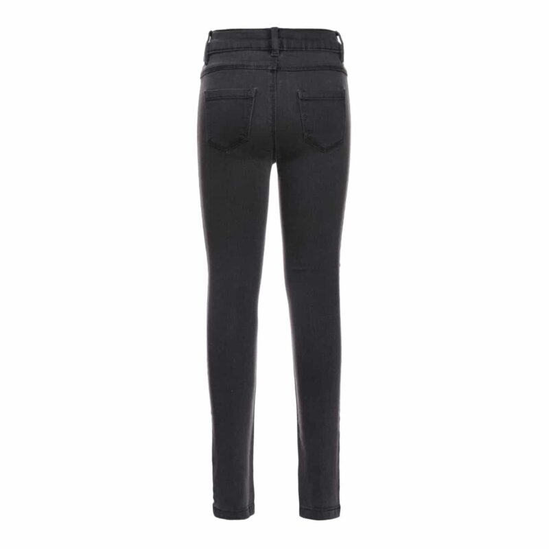 NAME IT Mädchen Power-Stretch-Jeans Hose Nittera Skinny DNM in Grau – Detailbild 1 – jetzt kaufen bei Lifetex.eu