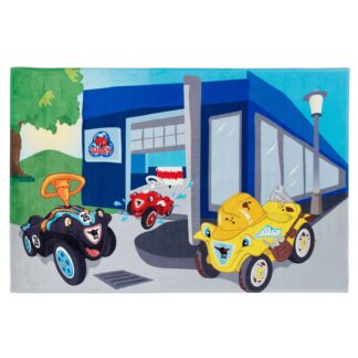 Bobby Car Kinderteppich "Autowerkstatt" | 100 x 160 cm – jetzt kaufen bei Lifetex.eu