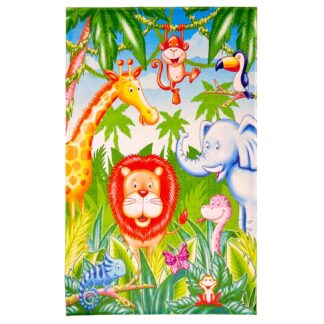 Lovely Kids Kinderteppich "Dschungel" | 100 x 160 cm – jetzt kaufen bei Lifetex.eu
