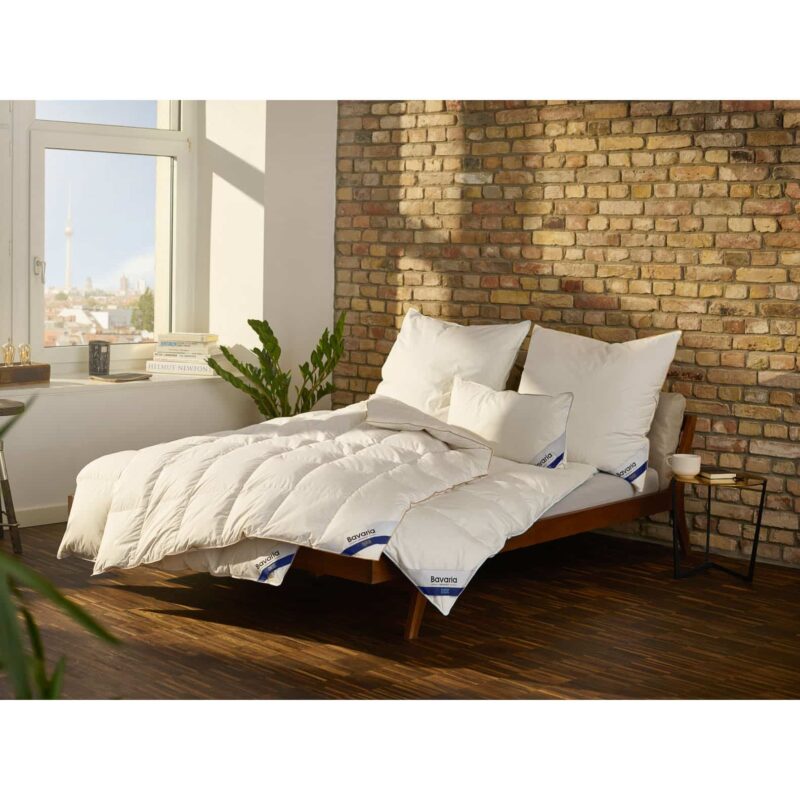 BAVARIA Comfort Winterdaunendecke Bettdecke 90% Daunen 135x200 cm warm – Detailbild 5 – jetzt kaufen bei Lifetex.eu