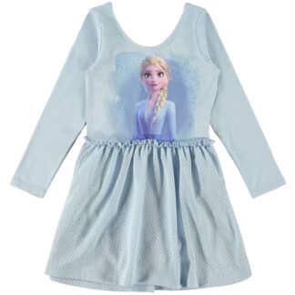 NAME IT Mini Mädchen Elsa Frozen Eiskönigin Langarm-Turnanzug Ballettanzug Trikot mit integriertem Body hellblau – jetzt kaufen bei Lifetex.eu