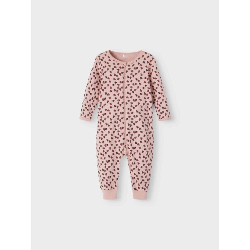 NAME IT 2er Pack Baby-Mädchen Schlafanzug Marienkäfer Schlafstrampler Zip in Altrosa – Detailbild 3 – jetzt kaufen bei Lifetex.eu
