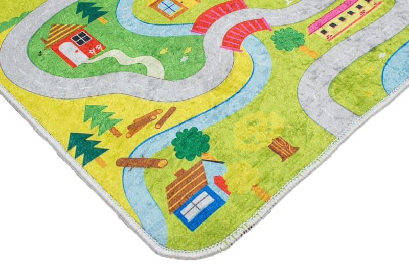 Kinderteppich Spielteppich Straße | ca. 80 x 150 cm – Detailbild 2 – jetzt kaufen bei Lifetex.eu