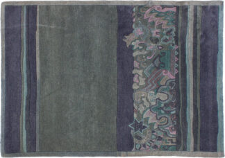 Teppich Nepali modern mit Bordüre | ca. 115 x 180 cm – jetzt kaufen bei Lifetex.eu